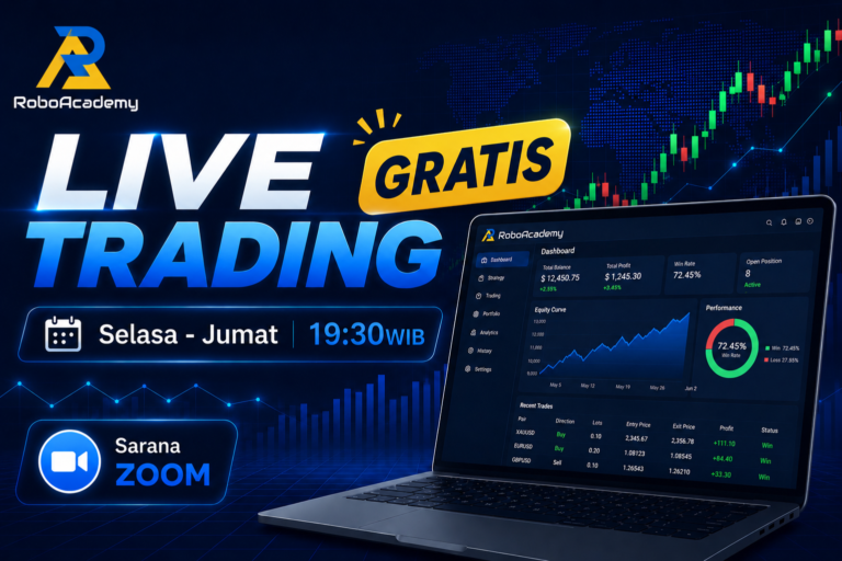 GRATIS LIVE TRADING SETIAP HARI SELASA-JUMAT